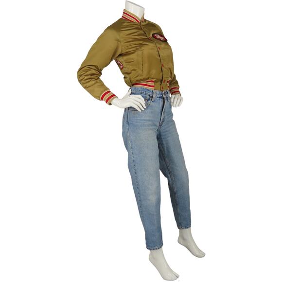 Vintage Levi's Whisker Faded Light Wash Boho Hippie Festival Mom Denim Jeans 26 - Picture 6 of 10